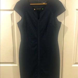 Tommy Hilfiger Navy Dress Stretch Material size 10